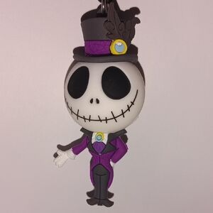 DISNEY THE NIGHTMARE BEFORE CHRISTMAS SERIES 7 FIGURAL BAG CLIP DAPPER JACK NEW